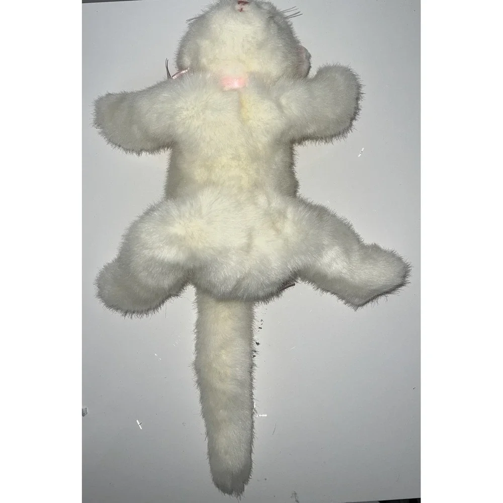 (B20/1)TY Classic Crystal Cat Plush Kitten Floppy 12